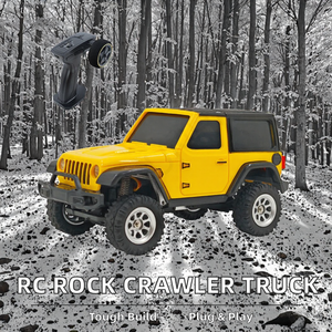 Desktop&Trail Adventure <span class=keywords><strong>RC</strong></span> Auto 1:36 Schaal 3CH Rock <span class=keywords><strong>Crawler</strong></span> 20m Bereik 2.4Ghz RTR All-Terrain Klimwagen voor Volwassen Hobbyisten - Product Image 2