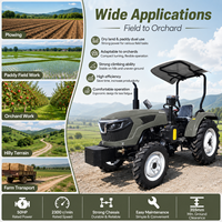 Se Buscan Socios a Largo Plazo: Tractor de Ruedas LAWNIO con Freno de Aire Opcional, Alta Eficiencia de Trabajo para Huertos, Tractor 4x4