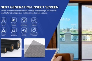 Nhôm Màn Hình Côn Trùng Chất lượng cao chống muỗi nhôm cửa sổ màn hình lưới - Product Image 6