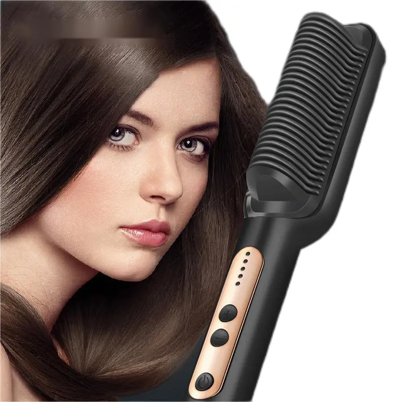 2 In1Multifunktion aler Haartrockner Volumizer Rotierende Haar bürste Locken wickler rolle Styler Kamm Styling Glätten Lockens tab drehen