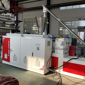 Línea de producción automática de láminas de mármol de PVC Dingkun, máquina de fabricación de láminas de mármol Artificial de PVC, línea de extrusión de Panel de mármol de PVC - Product Image 2