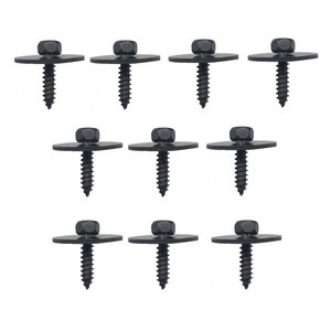 Clip de plástico J60 K451 con tornillo para revestimiento de guardabarros delantero, 10 unidades cada una - Product Image 3