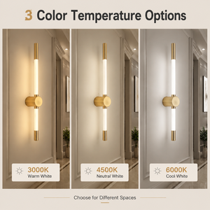 Modern Acrylic Led Wall Light 6W 55Cm Linear Metal Indoor Decorative For Bedroom Corridor Home Hotel 3000K 4500K 6000K - Product Image 4