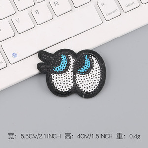 Parches bordados de lentejuelas con <span class=keywords><strong>dibujos</strong></span> <span class=keywords><strong>animados</strong></span>, para planchar, para ropa - Product Image 6