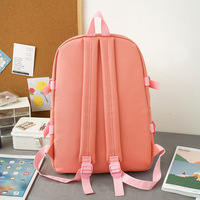 Sympathybag haute qualité étudiant quatre pièces cartable école primaire toile épaule grande capacité sac de rangement
