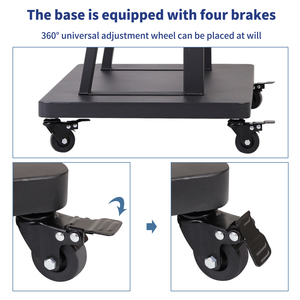 Mobile <strong>TV</strong> Stand on Wheels Heavy Duty <strong>TV</strong> <strong>Trolley</strong> for 32-80 Inch LCD LED - Product Image 4