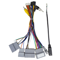 Câble adaptateur de harnais d'alimentation pour autoradio OEM 16 broches Canbus Android, conducteur en cuivre nu, remplacement de la prise d'alimentation du haut-parleur CR-V