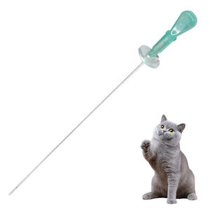 पशु चिकित्सा पालतू जानवरों की आपूर्ति 3 एफआर बिल्ली यूरिनरी कैथीटर के साथ खोलने और पर्यावरण के अनुकूल 120/130 मिमी ट्यूब लंबाई - Product Image 2