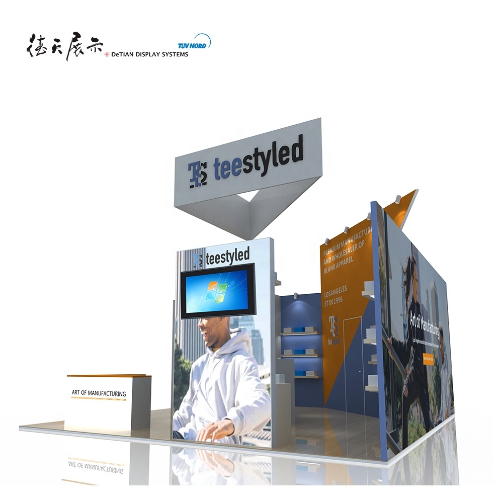 D'extrusion en aluminium Modulaires standard Partition Coquille Schéma Salon Expo Affichage Stand D'exposition