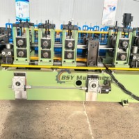Machine de formage de poutres en C à grande vitesse avec cisaille volante pour la production de poutres en C en acier