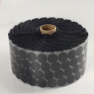 Custom Size Coin Polka Dot Nylon Velcroes Diameter Sticky Loop Self-<b>adhesive</b> <b>Hook</b> and Loop Buckle Dot Velcroes - Product Image 4