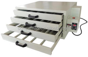 Đầy đủ thiết lập serigraphic lụa Màn hình máy in đầu màn hình thiết bị in ấn Hướng dẫn sử dụng ngang phẳng giường Màn hình máy in đầy đủ bộ - Product Image 6