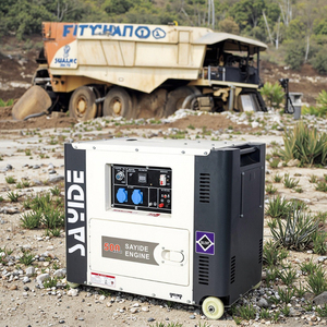Duy nhất-ba giai đoạn 10KVA im lặng Máy phát điện diesel với 3KVA đến 110V 220V 380V 50/60Hz 480V đánh giá cách âm 5KVA 6KVA 7KVA 8KVA - Product Image 1