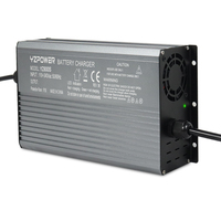Pour YZPOWER YZ800S 42V 10A chargeur de batterie au Lithium avec boîtier en aluminium pour batterie au plomb Standard 10S 36V prise ue entrée ca