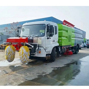 Camión barredor de carreteras DONGFENG 4x2 con función de quitanieves y limpieza de guardrails - Fabricante de vehículos barredores-lavadores - Product Image 1