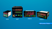 MYPIN HH4E-4SN Miniatur Relai Timer Digital SSR 24V DC IP65 Segmen Cerdas Epoxy Daya Tinggi dengan Layar 4 Digit Sexagesimal