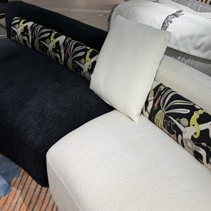 Set Divano Componibile Contemporaneo con Chaise Longue, Design Moderno e Durevole con Struttura in Legno di Quercia per Soggiorno - Product Image 4