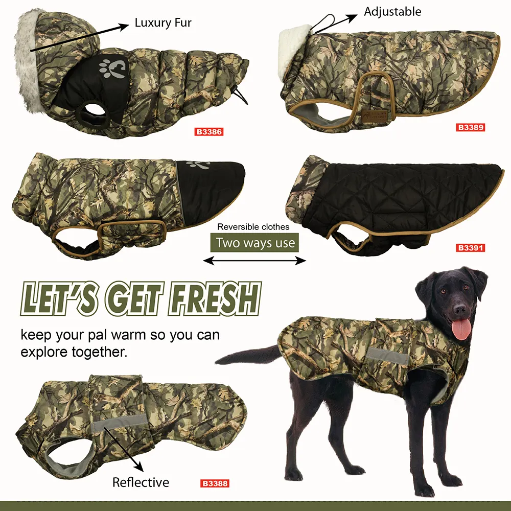 Manufacturer wholesale custom logo dog coat clothes pet accessories