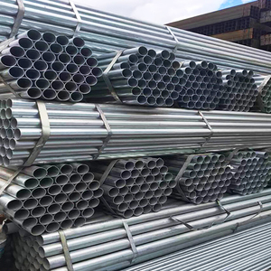 ท่อเหล็กชุบสังกะสีไร้รอยต่อ ASTM A53 SCH 40งานเจาะท่อน้ำมันความยาว6เมตรต่อตันเชื่อมแบบงอ - Product Image 1