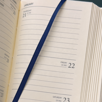 Agenda en cuir PU grain serpent 2027, 160 pages ivoire, format A6, parfait pour l'école ou le bureau