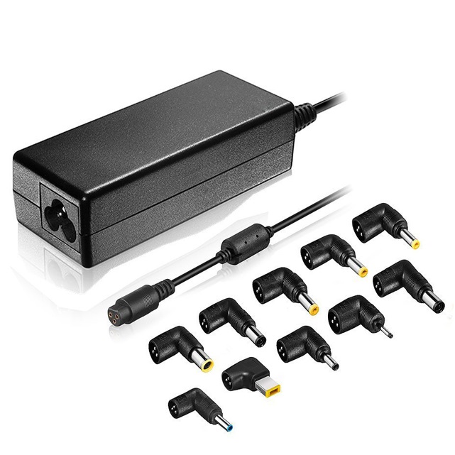 Адаптер переменного и постоянного тока 9,5-20 в, 45 Вт, универсальный блок питания для ноутбука, зарядка ультрабуков, нетбуков и ноутбуков с 8 наконечниками
