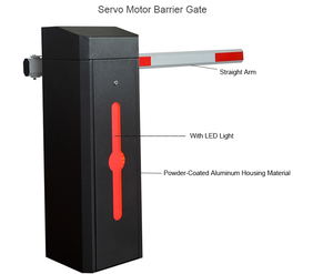Yüksek hızlı hızlı 0.9s DC24V Servo Motor park sistemi 3-6 metre bom trafik bariyerleri ile tam otomatik bariyerli kapı - Product Image 2
