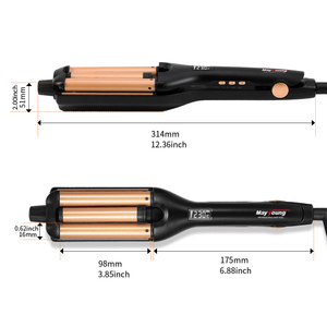 M530 Más Vendido Rizador de Pelo Ajustable para Ondas y Rizos, para Pintar y Decorar el Cabello - Product Image 5