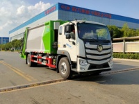 Compacteur de déchets Dongfeng 18 m³ fabriqué en Chine avec moteur diesel Euro 6, transmission manuelle 4x2
