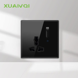 Đàn Piano chuyển đổi ổ cắm USB 1 2 3 4 gang 1 cách tường thiết bị chuyển mạch 10A anh không thấm nước bền cảm ứng Bảng điều chỉnh tường ổ cắm nhà Ánh Sáng Thiết bị chuyển mạch - Product Image 2