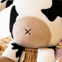 Boneka Sapi Anak Sapi - Boneka Hewan Lucu & Boneka Tangan, Mainan Anak yang Lembut atau Hadiah Penuh Perhatian untuk Pacar