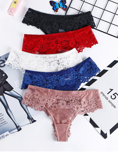 Delle Donne Sexy del Merletto Mutandine di Pelle-amichevole Respirabile Comodo Senza Soluzione di Continuità Delle Signore Basso-Vita Dei Riassunti di Modo Delle Ragazze Delle Mutandine <span class=keywords><strong>Perizoma</strong></span> - Product Image 6