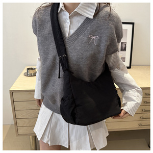 Bolso Tote BESTELLA <span class=keywords><strong>de</strong></span> Estilo Relajado, con Cierre <span class=keywords><strong>de</strong></span> Cremallera, Resistente a las Arrugas, <span class=keywords><strong>de</strong></span> Nylon, con una Sola Correa, Gran Capacidad, Diseño Único para Mujer - Product Image 4