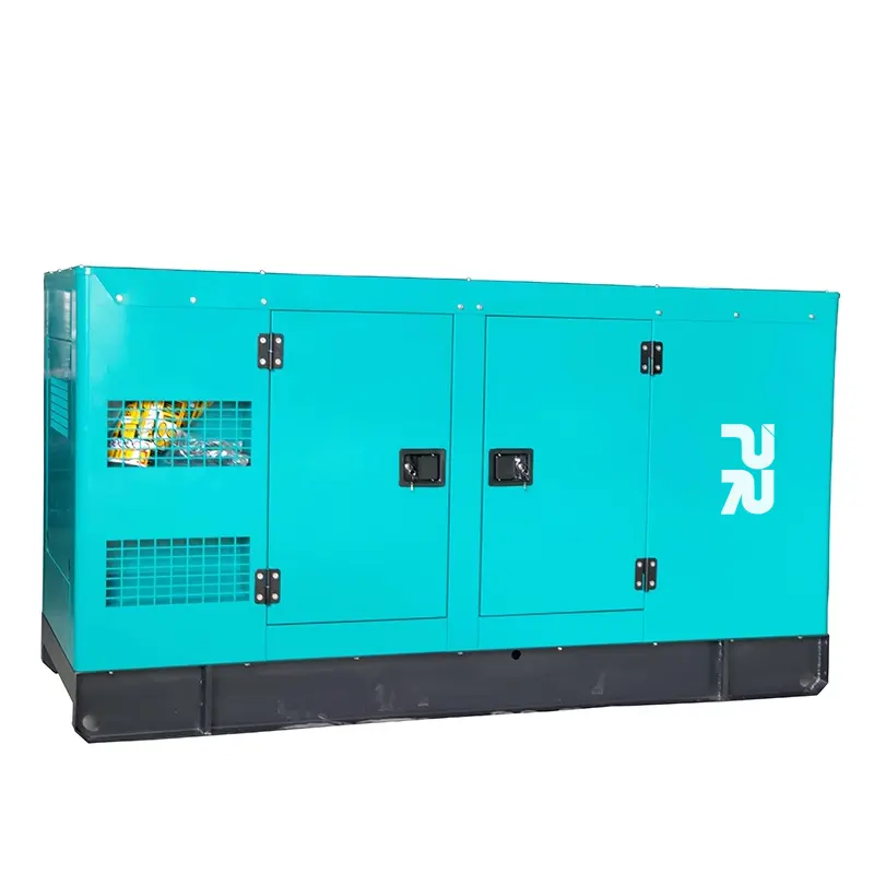 50Hz ba giai đoạn Máy phát điện diesel 80kw đến 200Kw loại im lặng với tự động bắt đầu và 400V đánh giá điện áp Perkins động cơ