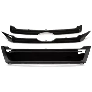 Griglia Anteriore Superiore, Centrale e Inferiore <span class=keywords><strong>Nera</strong></span> Lucida 3 Pezzi per <span class=keywords><strong>Ford</strong></span> <span class=keywords><strong>Edge</strong></span> 2011-14 - Product Image 4