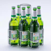 Casier à vin en acier inoxydable de haute qualité avec bouteille en métal pour seaux à glace et bacs à boissons
