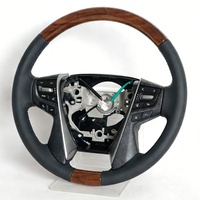 Volante de Madera Personalizado de Fábrica para Toyota Supra, 4Runner, Mark X, Hilux, Vigo, Hiace, Prius, Celica, Camry