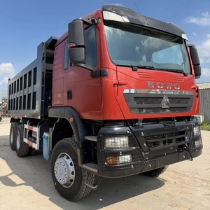 Camión Volquete Howo TX371 6x4 de Segunda Mano, Motor Original Sinotruk de 371HP, Chasis Resistente, Camión Volquete Pesado Usado - Product Image 1