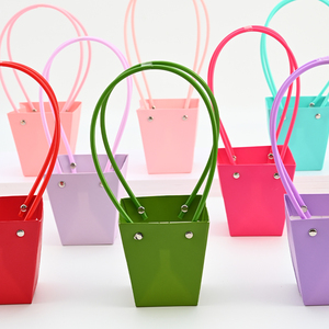 Borsa all'ingrosso del fiore della carta Kraft per i regali di san valentino per i mazzi e le forniture delle borse per i negozi di fiori - Product Image 4