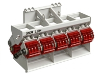 Machine de dégivrage routier haute performance, équipement d'entretien routier hivernal pour chargeurs coulissants et tracteurs