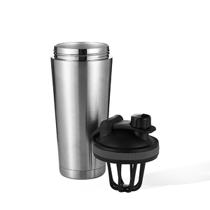 Everich prix de gros Logo personnalisé 24oz bouteille <span class=keywords><strong>shaker</strong></span> de protéines de gymnastique en acier inoxydable avec boule amovible pour une alimentation saine - Product Image 3