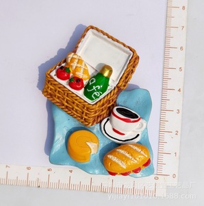 Cestas <span class=keywords><strong>de</strong></span> pan <span class=keywords><strong>de</strong></span> comercio exterior Yijia, huevos, papas fritas, palitos <span class=keywords><strong>de</strong></span> masa prefritos, langostas, tomates <span class=keywords><strong>de</strong></span> <span class=keywords><strong>desayuno</strong></span>, imanes <span class=keywords><strong>de</strong></span> nevera, Crea - Product Image 4