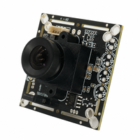 Módulo de Cámara USB 2.0 HDR de 5MP sin Distorsión, 2592x1944 UVC con Campo de Visión Amplio de 130° y Sensor CMOS para Seguridad, IA y Robótica