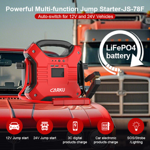 Jump Starters 24V 650A starting current 12V 24V cold starting emergency power bank - Product Image 4