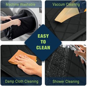 Hamac <span class=keywords><strong>pour</strong></span> chien avec fenêtre en maille Housse de siège <span class=keywords><strong>pour</strong></span> animaux de compagnie Hamac étanche Housse de siège de <span class=keywords><strong>voiture</strong></span> souple et durable antidérapante <span class=keywords><strong>pour</strong></span> voitures et chiens - Product Image 5