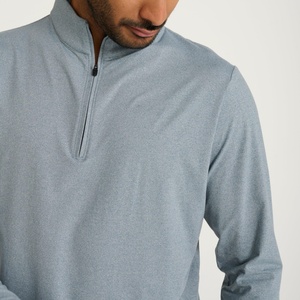 Sudadera de manga larga para hombre, estilo urbano, ligera, con cuello y cremalleras, la mejor, de poliéster, transpirable, para golf, con cremallera de un cuarto - Product Image 6