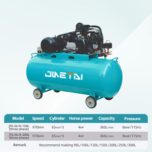 200L Tanque Trifásico Pistón Tipo Bajo Ruido Correa Móvil <span class=keywords><strong>Compresor</strong></span> <span class=keywords><strong>de</strong></span> <span class=keywords><strong>Aire</strong></span> - Product Image 3