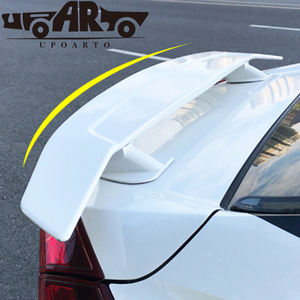 Difusor trasero de fibra de carbono, alerón trasero, alerón de maletero estilo avión GT para Honda Civic 10th Gen 2006 2007 2008 2009 2010 2011 - Product Image 4