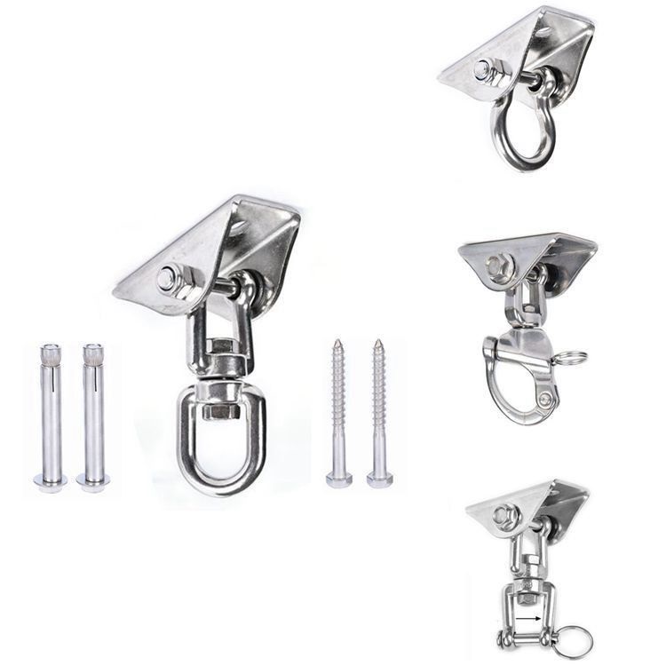 304 из нержавеющей стали, тяжелый гамак, подвесная подвесной тренировочный фиксированный вес, аксессуары для гамака для йоги