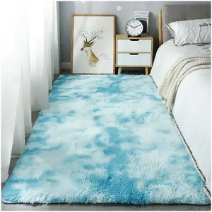 Tapis en peluche nordique tapis de lit tapis tapis de sol épaissi salon table à thé couverture chambre vestiaire tapis