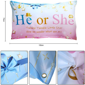 Fournisseurs Baby Shower Baby Shower Ideas Garçon ou Fille Favor Gender Reveal Drop Bag Gender Reveal Party Decoration ZA11 - Product Image 6